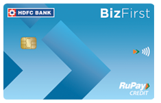 HDFC RuPay BizFirst Business Credit Card